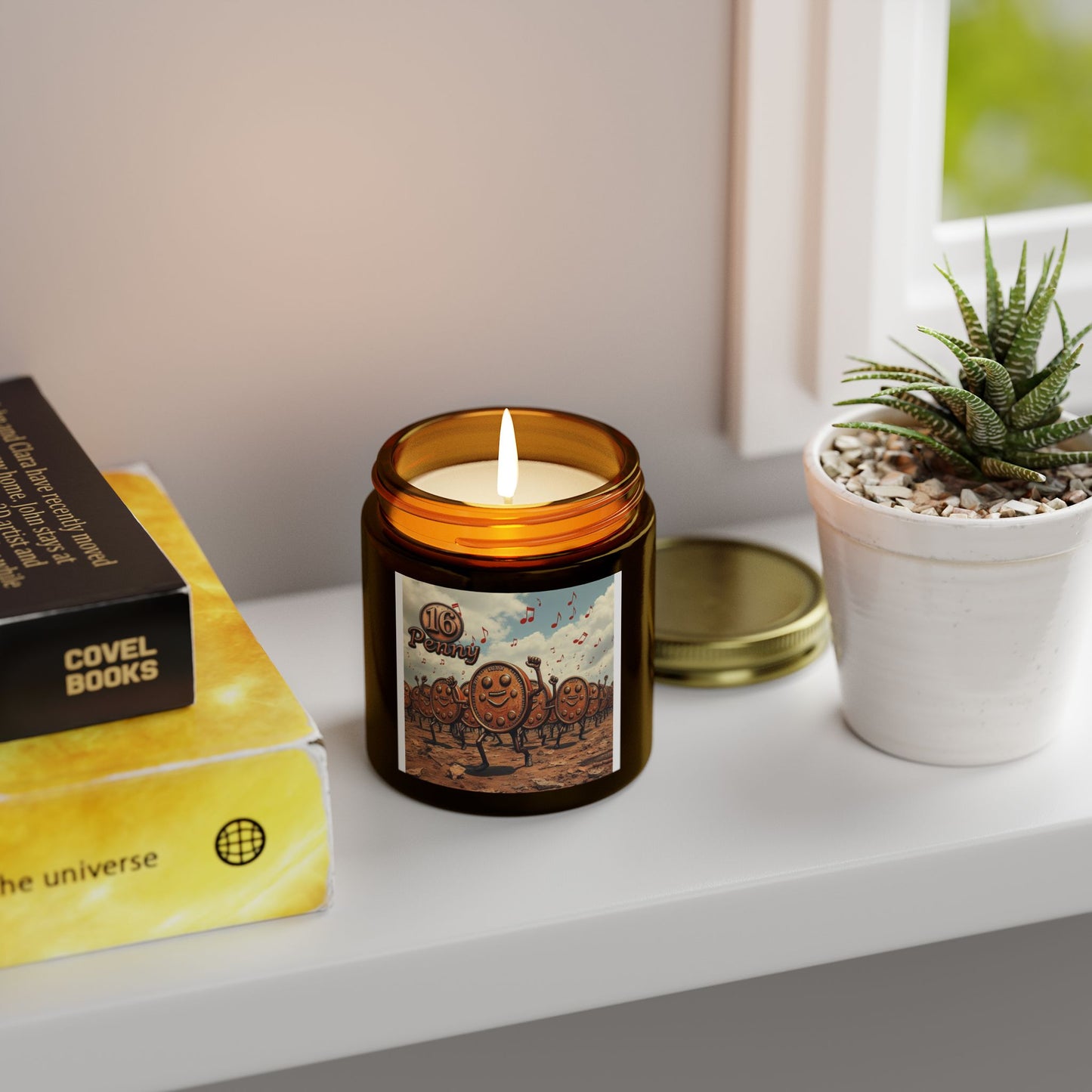 Joyful Cookie Scented Candle | Fun Gift for Baking Lovers, Home Decor, Relaxation, Birthday, Celebration