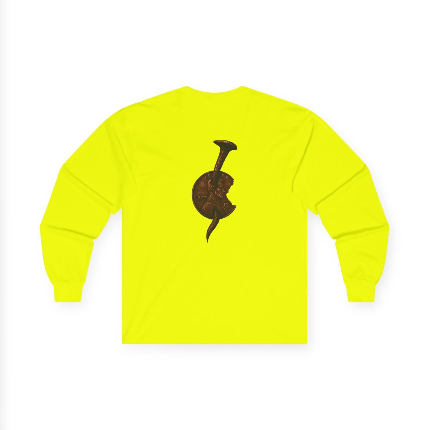 Retro 16Penny Long Sleeve Tee, Unisex Shirt, Vintage Style Apparel, Unique Graphic Tee, Casual Wear, Gift for Him/Her