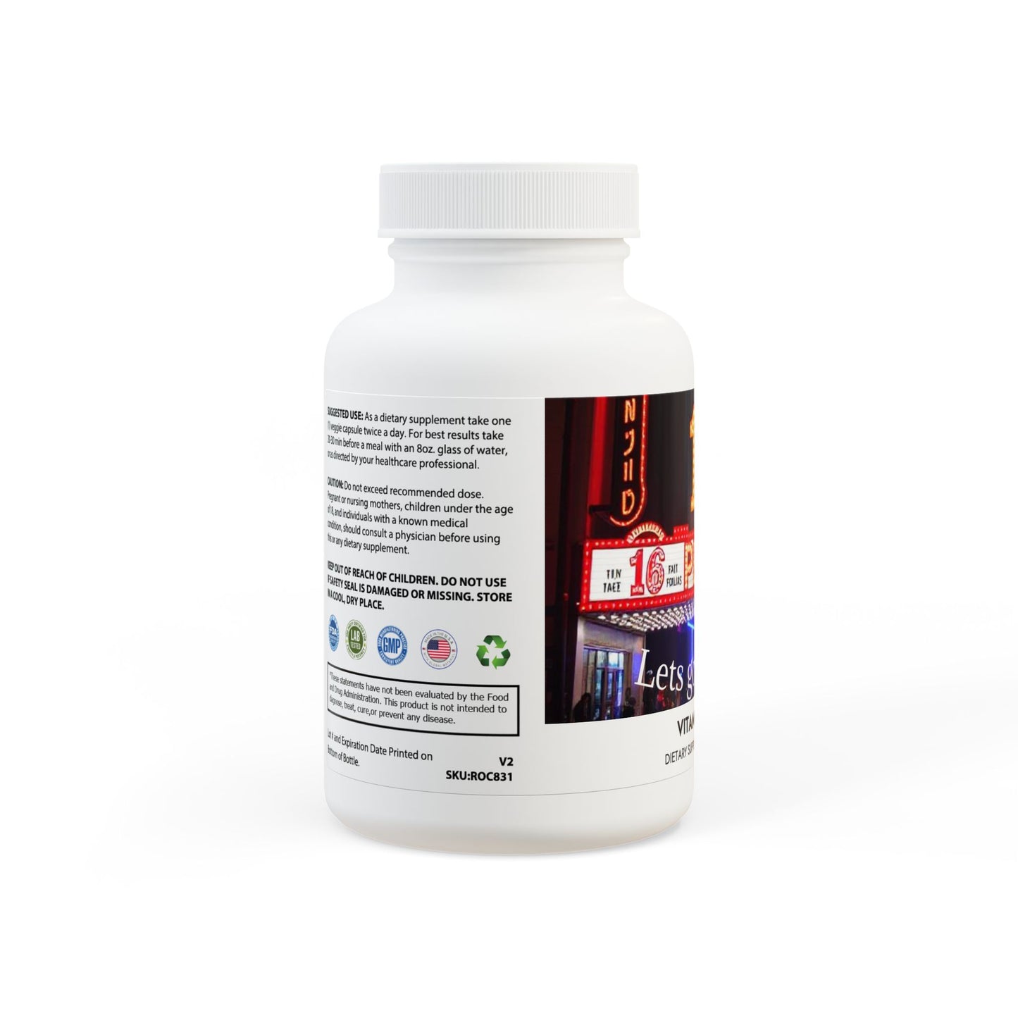 Vitamin K2 + D3 Supplement (60 Capsules)