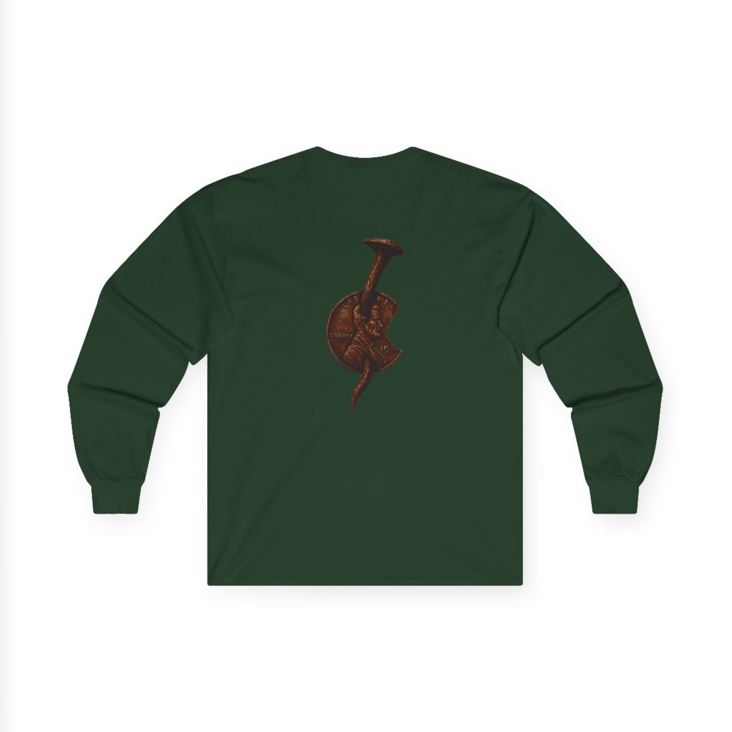 Retro 16Penny Long Sleeve Tee, Unisex Shirt, Vintage Style Apparel, Unique Graphic Tee, Casual Wear, Gift for Him/Her