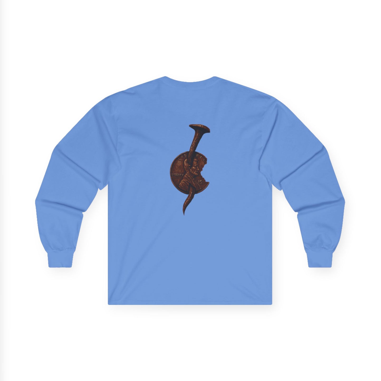 Retro 16Penny Long Sleeve Tee, Unisex Shirt, Vintage Style Apparel, Unique Graphic Tee, Casual Wear, Gift for Him/Her