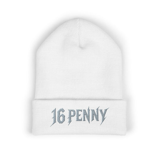 Embroidered Classic Cuffed Beanie - 16 PENNY Design