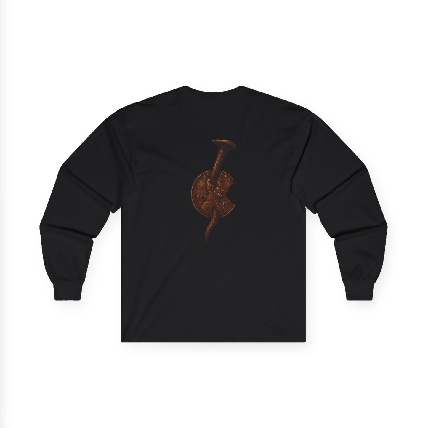 Retro 16Penny Long Sleeve Tee, Unisex Shirt, Vintage Style Apparel, Unique Graphic Tee, Casual Wear, Gift for Him/Her