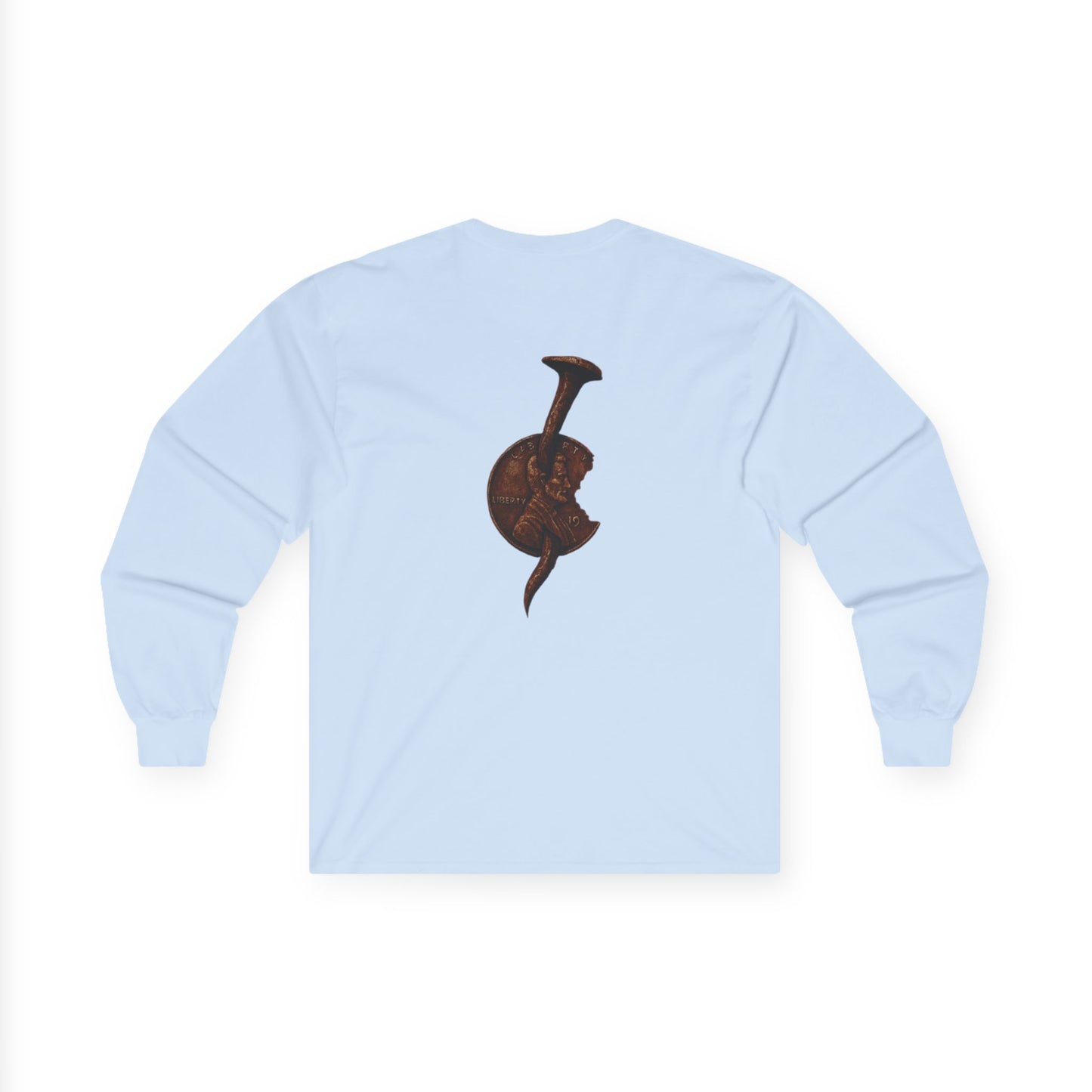 Retro 16Penny Long Sleeve Tee, Unisex Shirt, Vintage Style Apparel, Unique Graphic Tee, Casual Wear, Gift for Him/Her