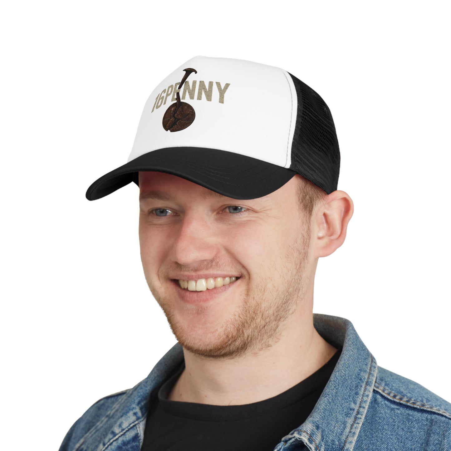 Trendy Mesh Cap with 16PENNY Design - Perfect for Outdoor Adventures, Sports Events, Summer Outings, Gift for Him/Her, Casual Wear, [...]