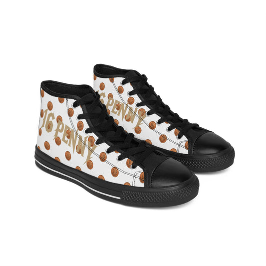 Classic Casual Sneakers for Trendsetters, Unique High-Top Shoes, Men’s Fashion Footwear, Personalized Gift for Him, Vintage Style Sneakers