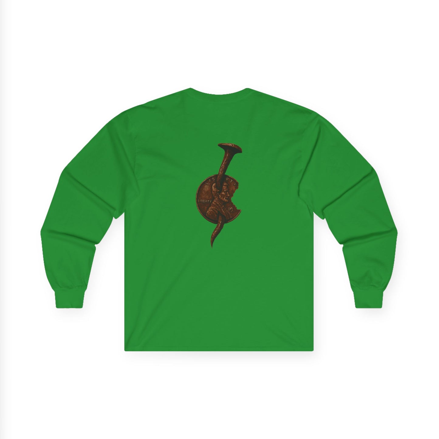 Retro 16Penny Long Sleeve Tee, Unisex Shirt, Vintage Style Apparel, Unique Graphic Tee, Casual Wear, Gift for Him/Her