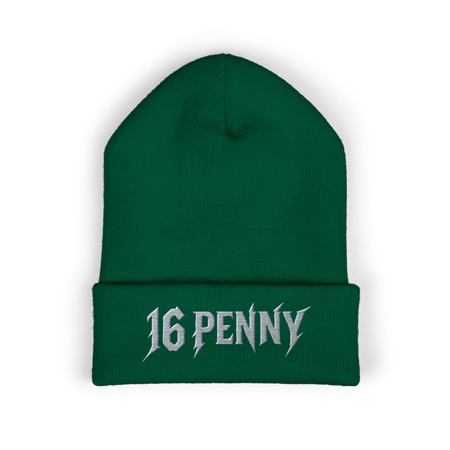 Embroidered Classic Cuffed Beanie - 16 PENNY Design