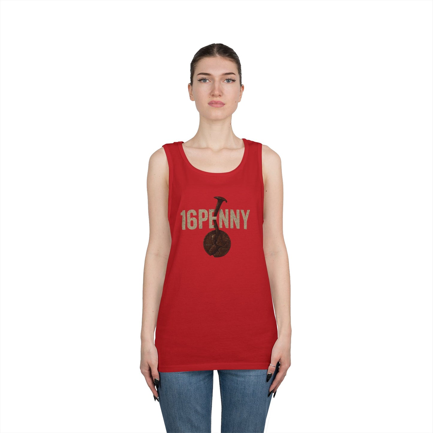 16 Penny Unisex Heavy Cotton Tank Top | Casual Summer Wear, Music Festival Outfit, Gift for Miniature Golf Lovers, Vintage Vibe, [...]