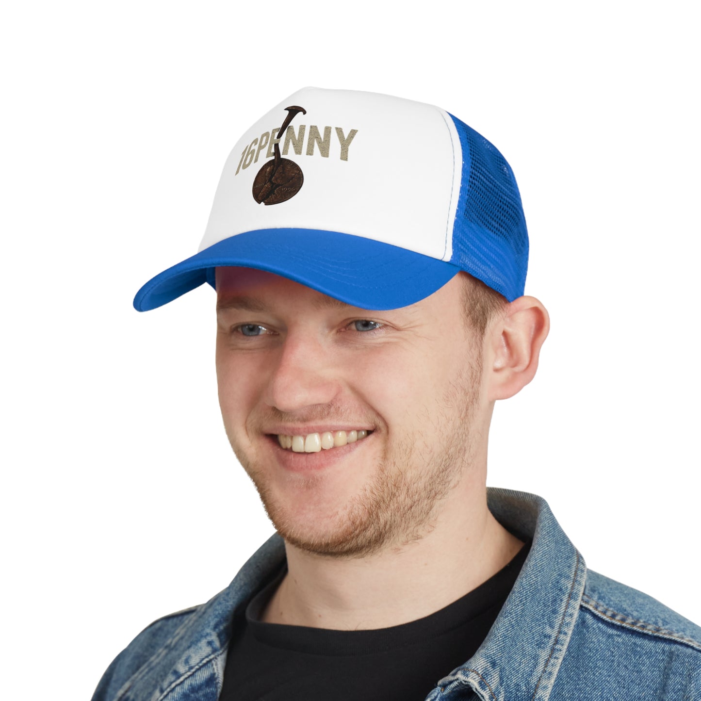 Trendy Mesh Cap with 16PENNY Design - Perfect for Outdoor Adventures, Sports Events, Summer Outings, Gift for Him/Her, Casual Wear, [...]