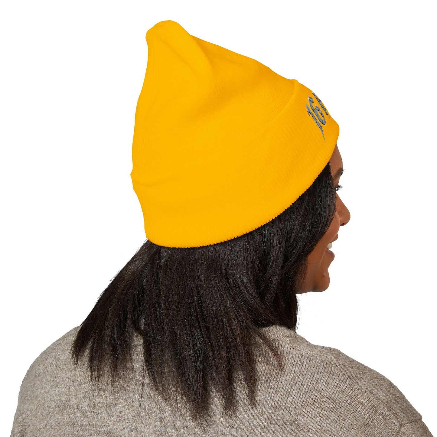 Stylish Cuffed Beanie - 16 PENNY Embroidered Hat, Cozy Winter Accessory, Perfect Gift for Him/Her, Ideal for Outdoor Activities, Streetwear