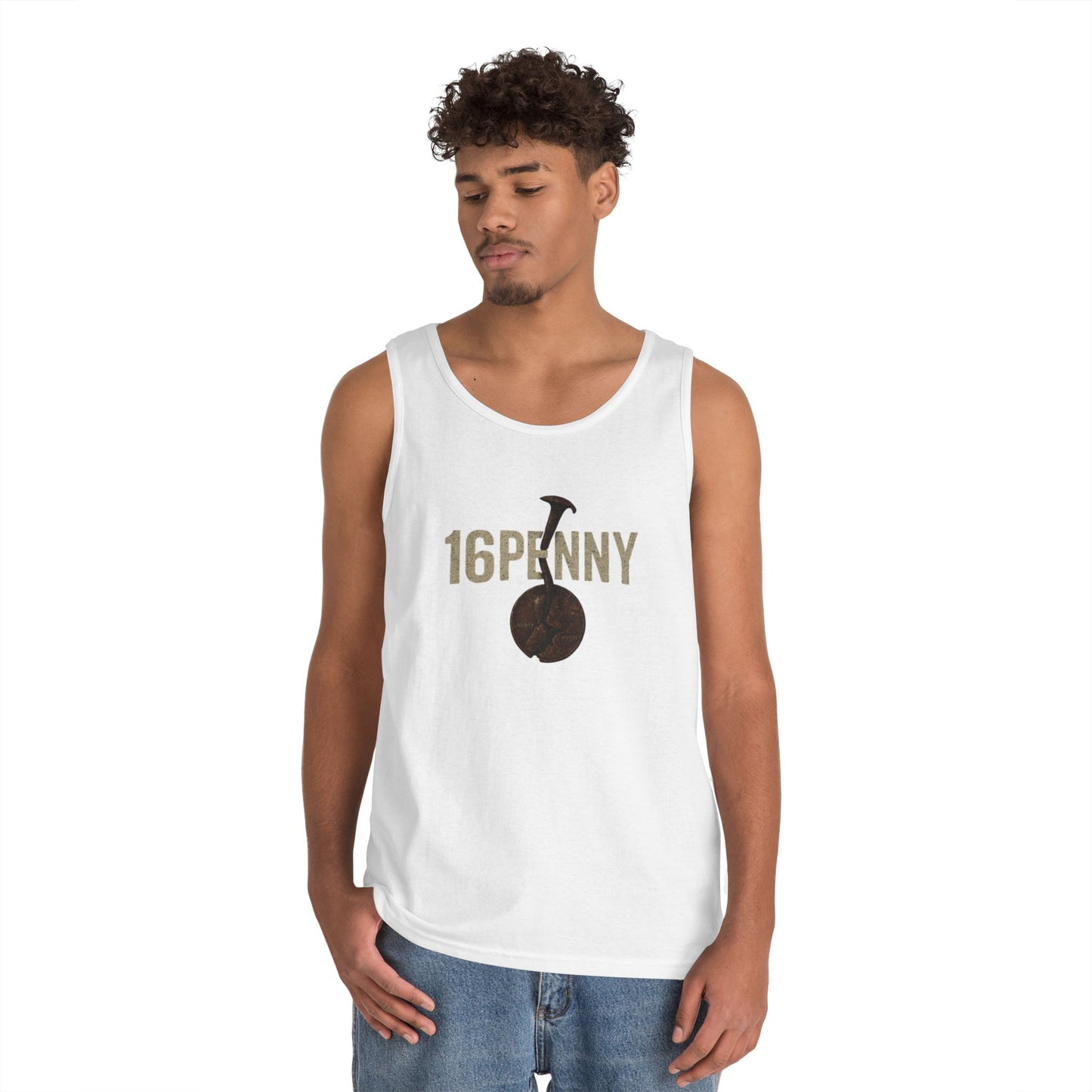 16 Penny Unisex Heavy Cotton Tank Top | Casual Summer Wear, Music Festival Outfit, Gift for Miniature Golf Lovers, Vintage Vibe, [...]