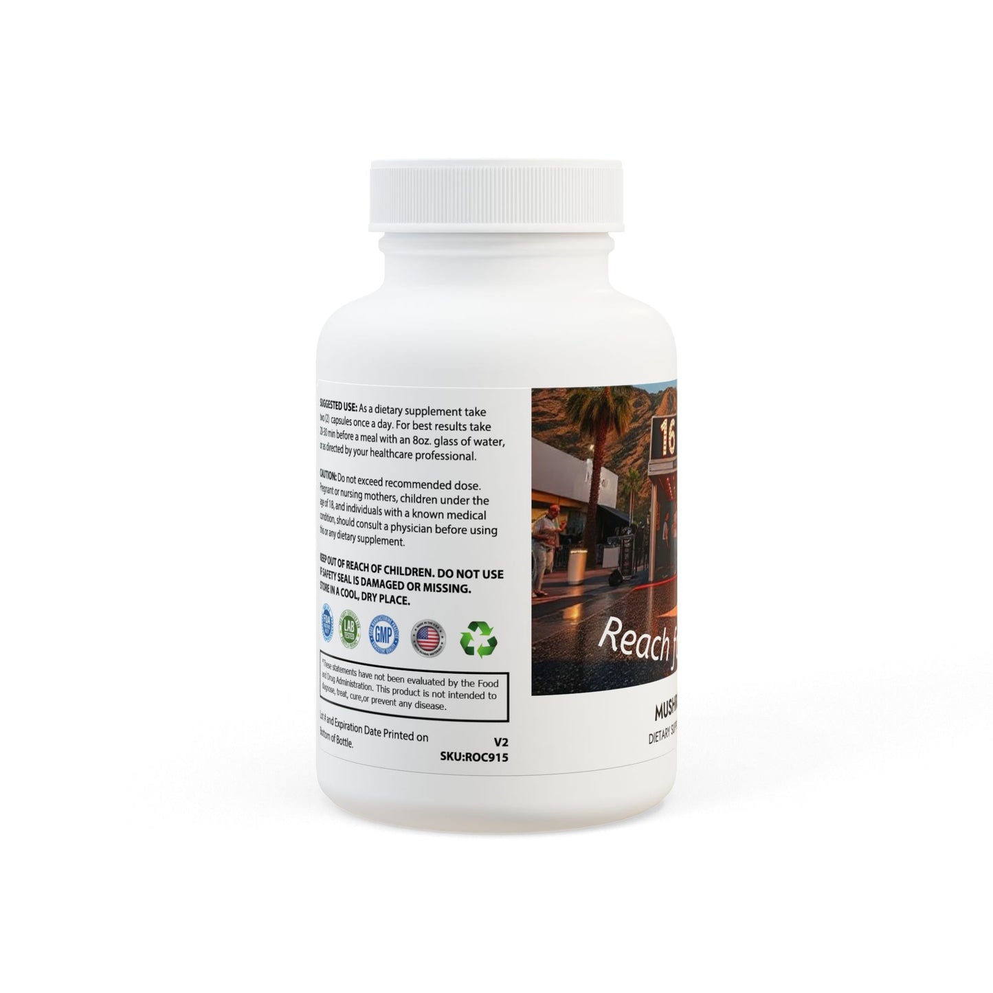 Mushroom Blend Supplement (60 Capsules)