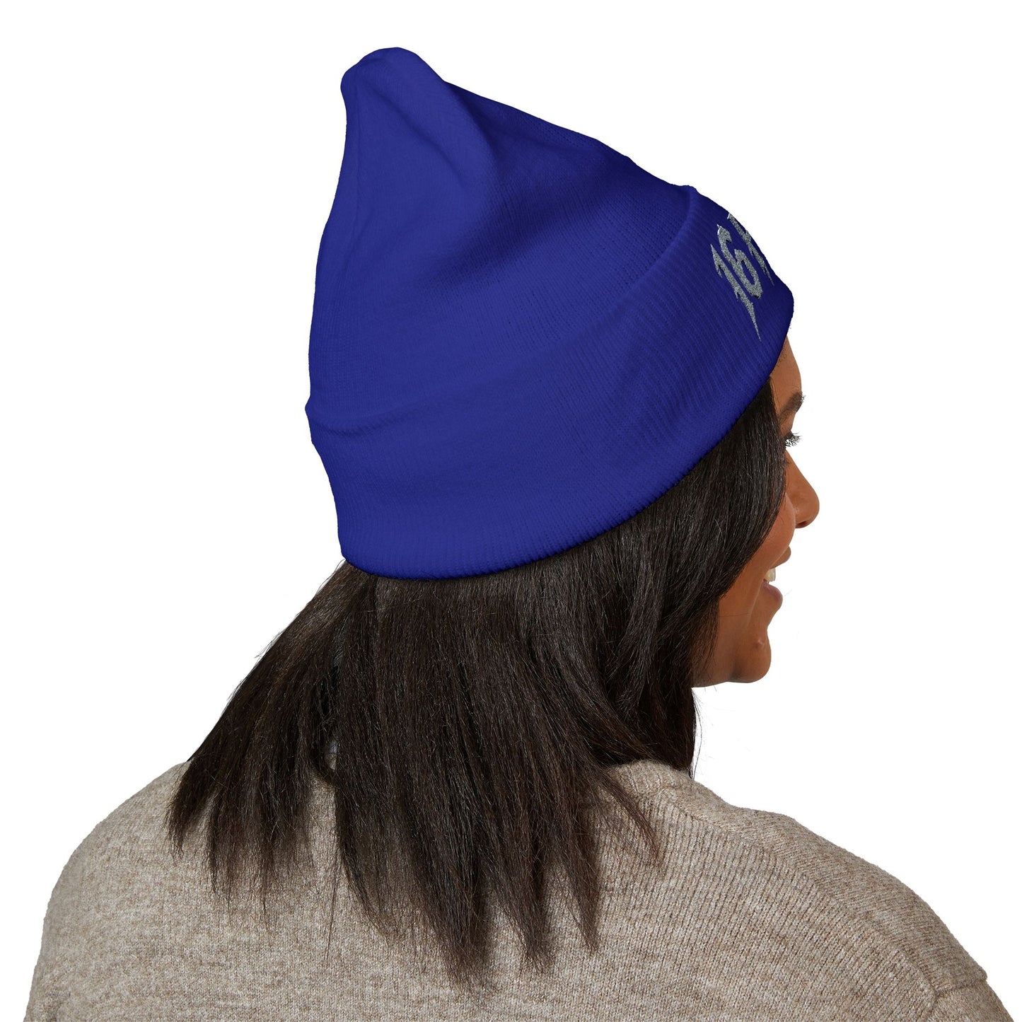 Embroidered Classic Cuffed Beanie - 16 PENNY Design