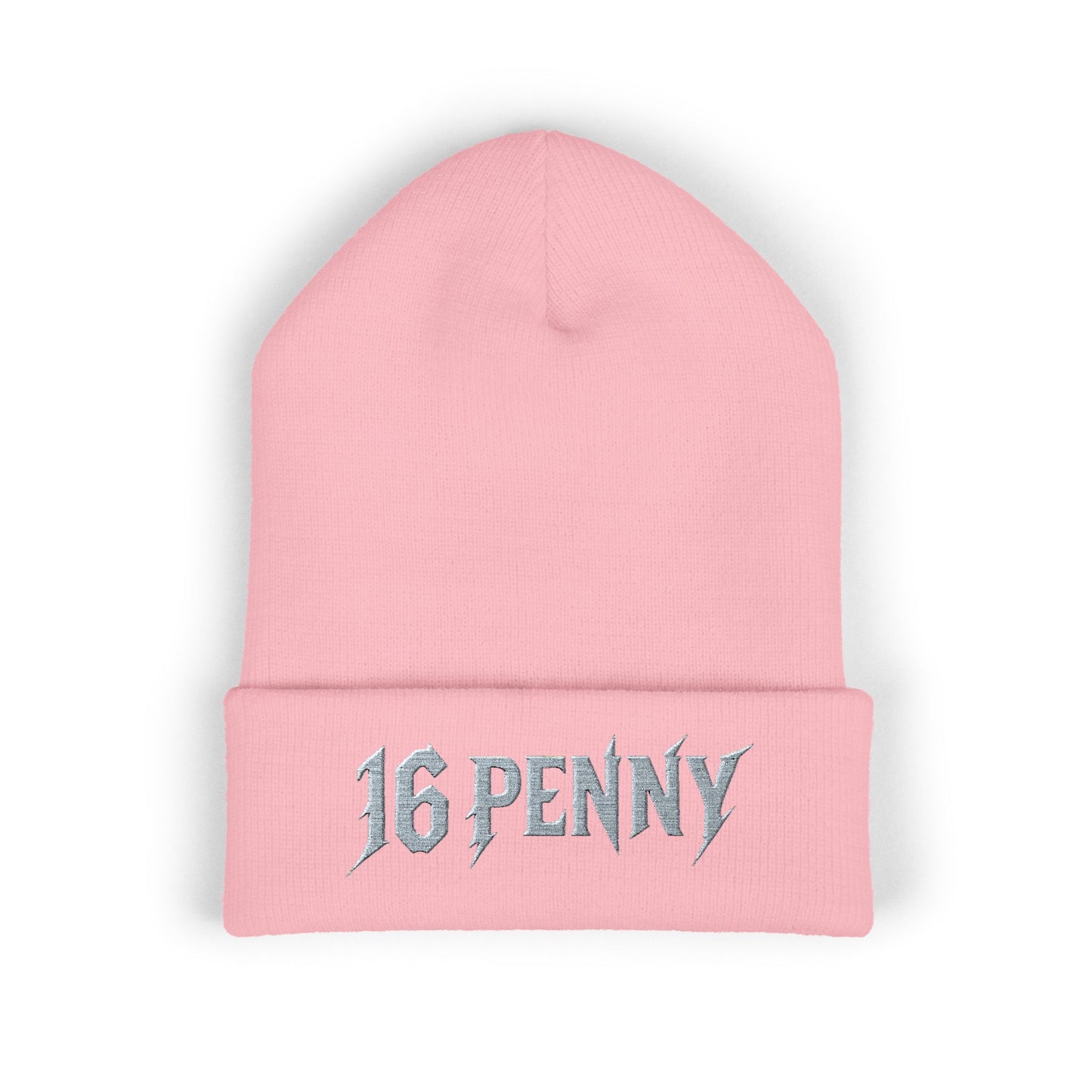 Embroidered Classic Cuffed Beanie - 16 PENNY Design