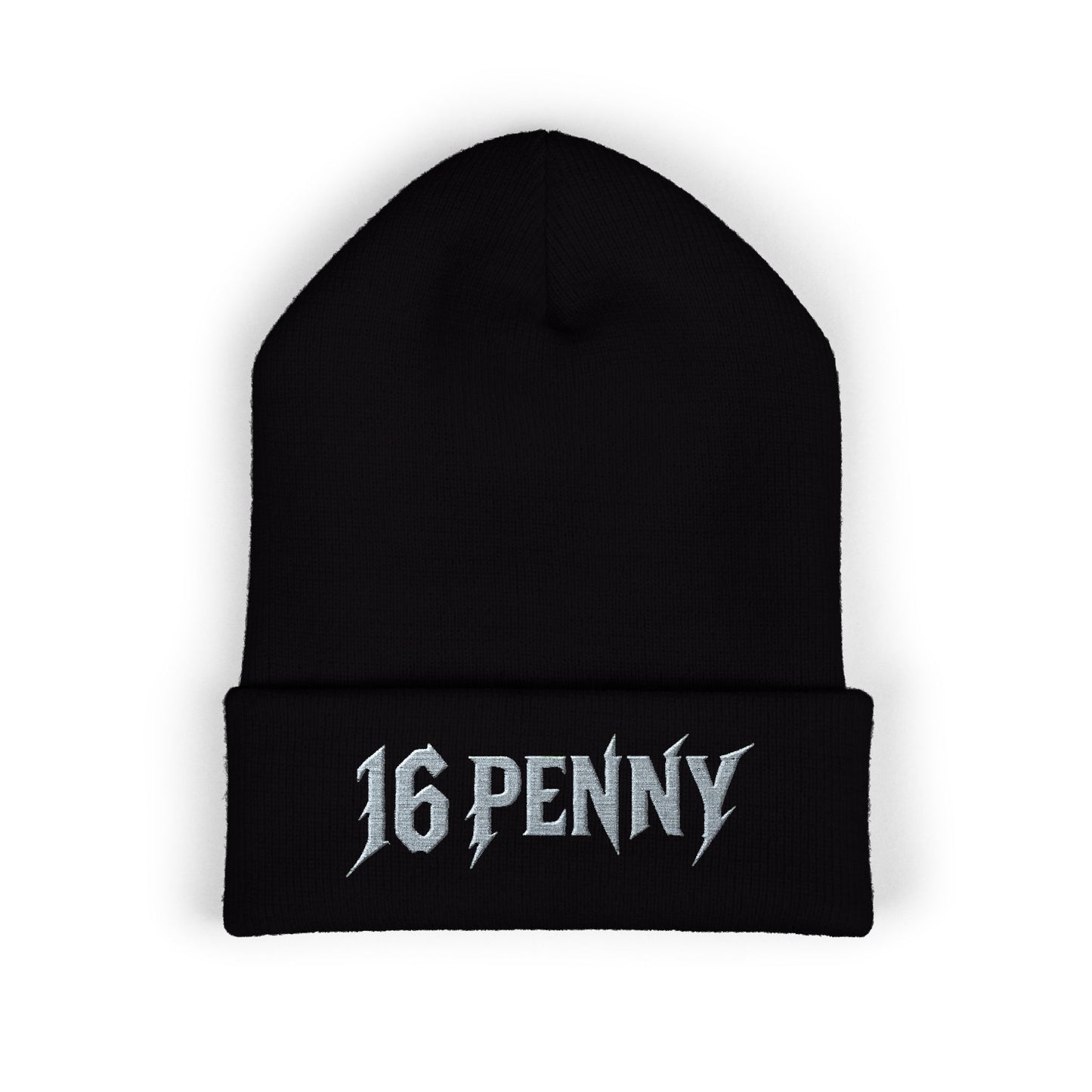 Embroidered Classic Cuffed Beanie - 16 PENNY Design